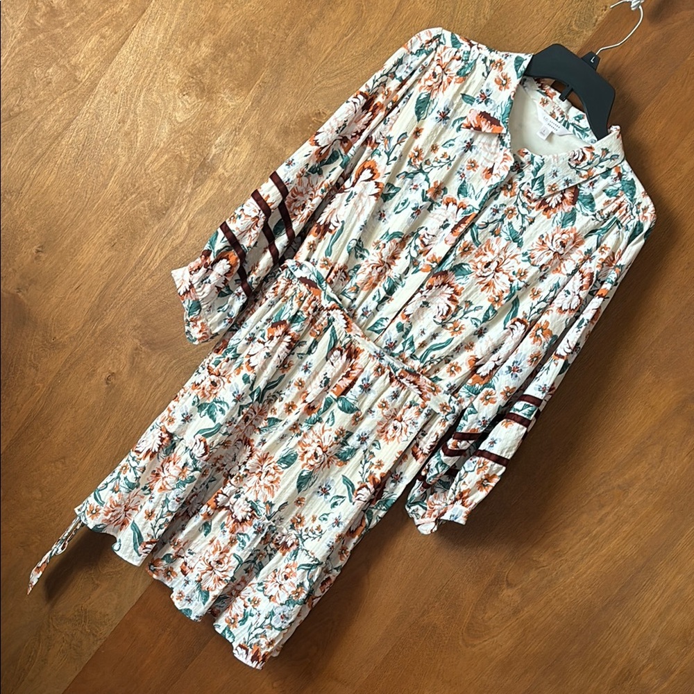 Floral Long Sleeve Dress